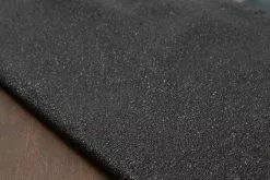 Crinkle Metallic Lamb, Black (Italy)