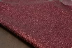 Crinkle Metallic Lamb, Black Cherry (Italy)