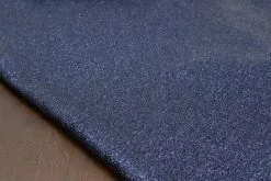 Crinkle Metallic Lamb, Navy (Italy)