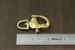 Japanese Brass Swivel Pull Trigger Snap -Leather shop DWK 9012