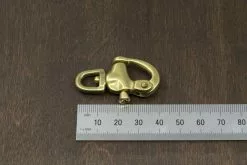 Japanese Brass Swivel Pull Trigger Snap -Leather shop DWK 9014