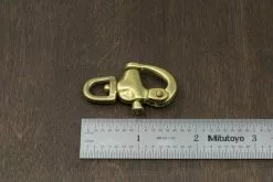 Japanese Brass Swivel Pull Trigger Snap -Leather shop DWK 9015