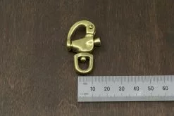 Japanese Brass Swivel Pull Trigger Snap -Leather shop DWK 9017