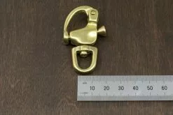 Japanese Brass Swivel Pull Trigger Snap -Leather shop DWK 9018
