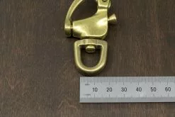 Japanese Brass Swivel Pull Trigger Snap -Leather shop DWK 9021