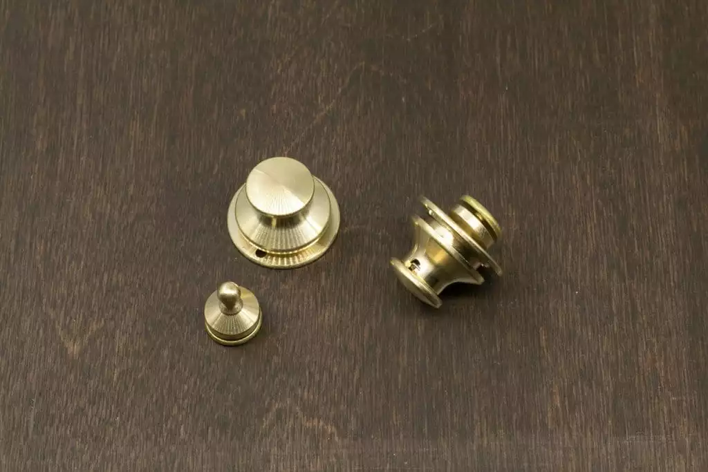 Japanese Brass Deutsch Hook 4 Japanese Brass Deutsch Hook - Image 2