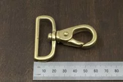 Japanese Brass Swivel Lever Snap -Leather shop DWK 9053