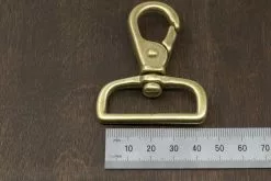 Japanese Brass Swivel Lever Snap -Leather shop DWK 9056