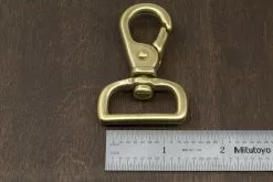Japanese Brass Swivel Lever Snap -Leather shop DWK 9058