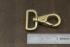 Japanese Brass Swivel Lever Snap -Leather shop DWK 9059