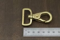 Japanese Brass Swivel Lever Snap -Leather shop DWK 9060