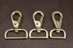 Japanese Brass Swivel Lever Snap