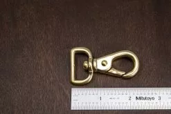Japanese Brass Swivel Lever Snap -Leather shop JapaneseBrassSwivelLeverSnap6