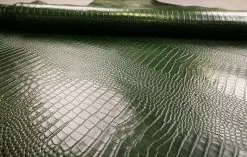 MPG Alligator Embossed, Forest Green