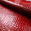MPG Alligator Embossed, Red 1 MPG Alligator Embossed, Red -Leather shop MPGRedGator