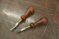 Palosanto French Skiver -Leather shop PalosantoFrenchSkiverBrownHandle