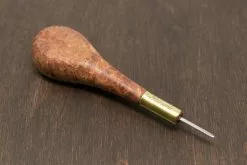 Palosanto Stitch Awl 9 Palosanto Stitch Awl -Leather shop Palosanto Awl Amboyna Burl