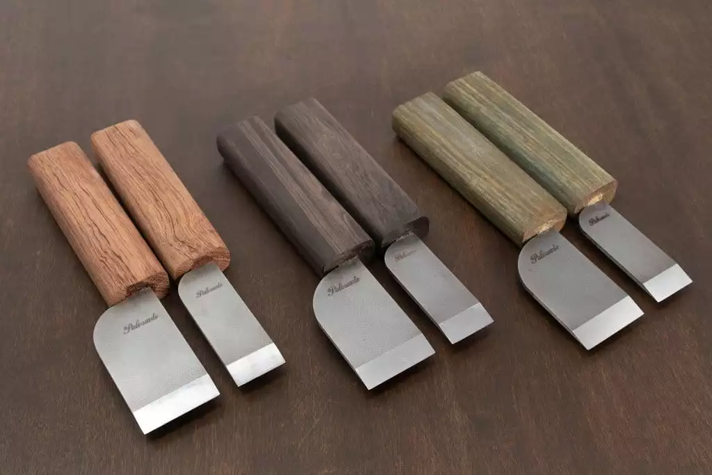 Palosanto Japanese Style Knife (High Speed Steel) 3 Palosanto Japanese Style Knife (High Speed Steel)