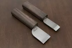 Palosanto Japanese Style Knife (High Speed Steel) 8 Palosanto Japanese Style Knife (High Speed Steel) -Leather shop Palosanto HSS Japanese Knife Blackwood